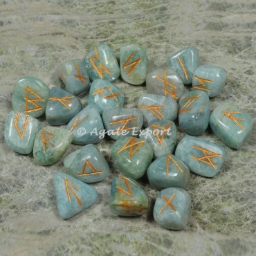 Vesonite Futhark Rune Set