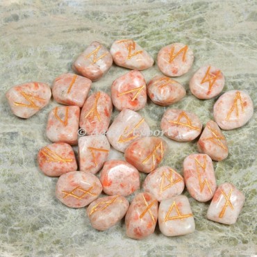 Sunstone Futhark Rune Set