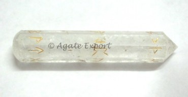 Rune Symbol on Crystal Masage Wands