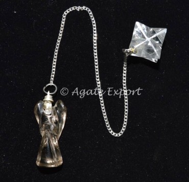 Crystal Quartz SunChacher Pendulums