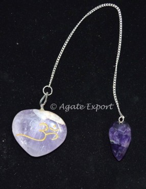 Ametyhst sunChacher Pendulums