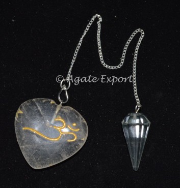 Crystal Quartz SunChacher Pendulums