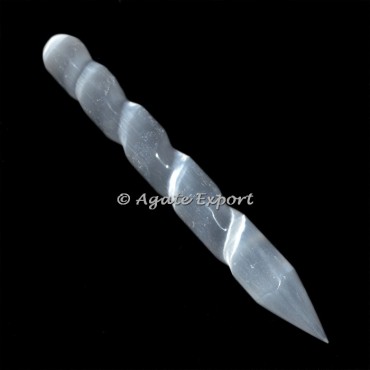 Twisted Selenite Wands