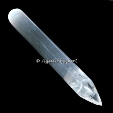 Plain Healing Crystals Selenite Wands