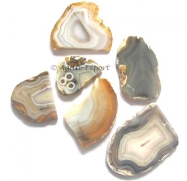 Banded Agate Slices