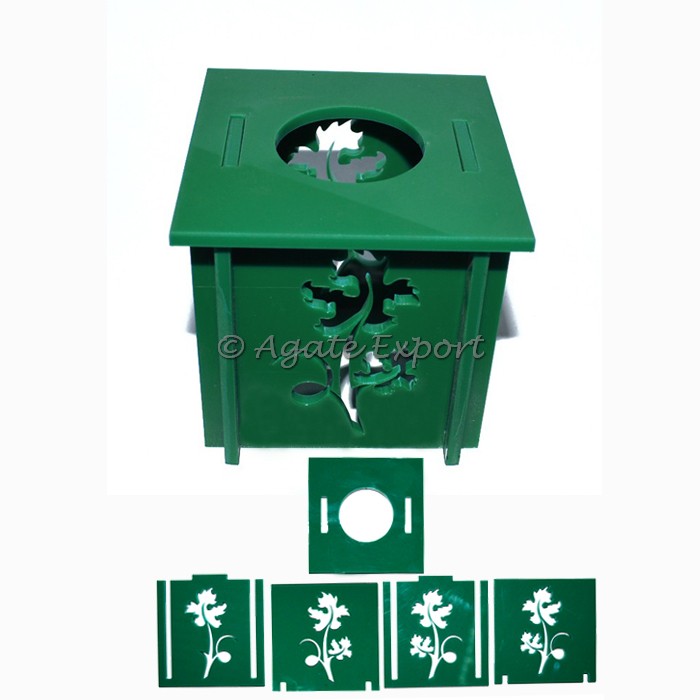 Green Acrylic Light Weight Ball Stand