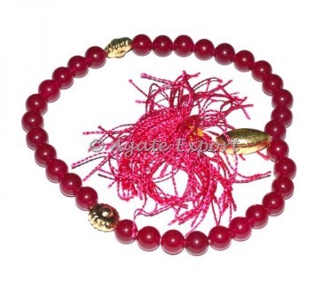 Ruby Jade 33 Beads Tasbih
