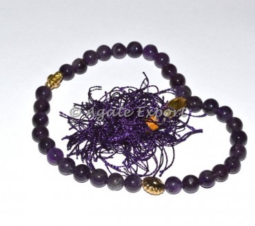 Amethyst Islamic 33 Beads Rosary