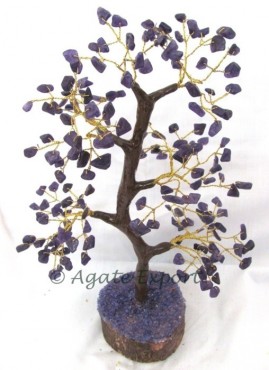 Amethyst Quartz 180 Chips Tree