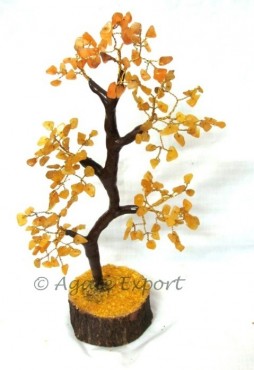 Yellow Agate  180 Chips Tree