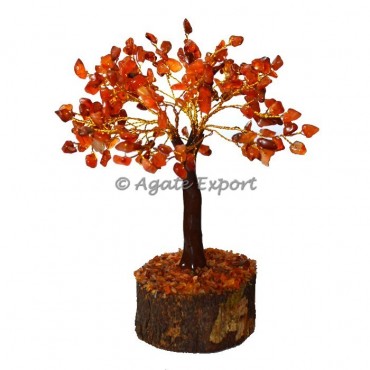 Carnelian Trunk 300chips Tree