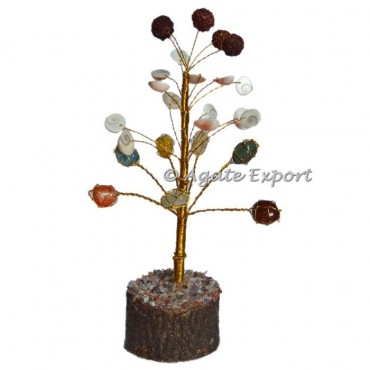 Rudraksha-Choko Reiki-Gemstone Tree