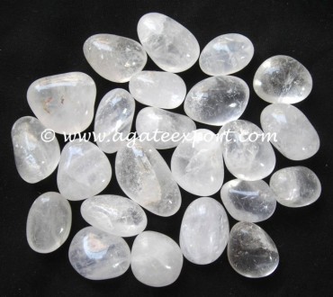 Indian Crystal Tumbled Stones.