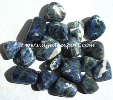 Sodalite Tumbled Stones.