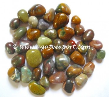 Fancy Agate Tumbled Stones.