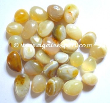Indian Agate Tumbled Stones.