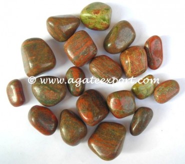 Unakite Tumbled Stones.