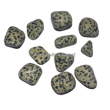 Dalmatian Jasper Tumbled Stones