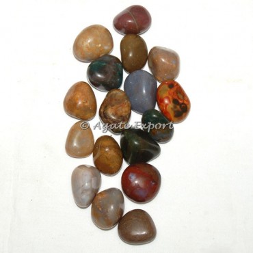 Colorful Agate Tumbled Stones