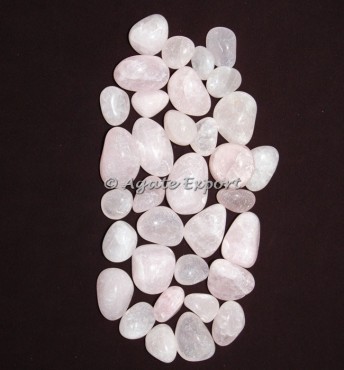Rose Quartz Natural Tumbled Stones