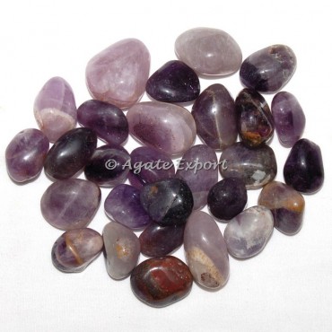 Amethyst AA Grade Tumbled Stones