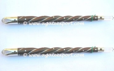 Rosewood Shivalingam Healing Wand.