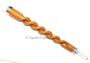 Spiral Healing Wands
