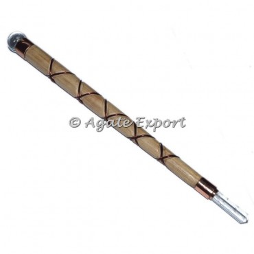Sprial Beach Wood Wooden Healing Wands