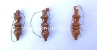 Bulging Section Wooden Pendulum