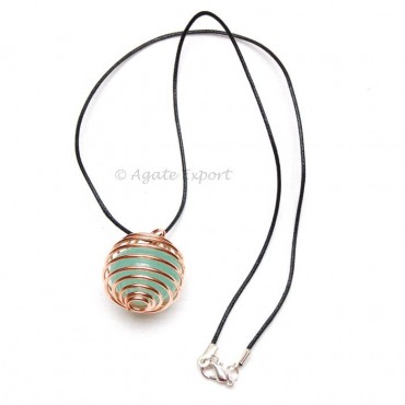 Aqva Onyx Tumbled Wrap Pendants