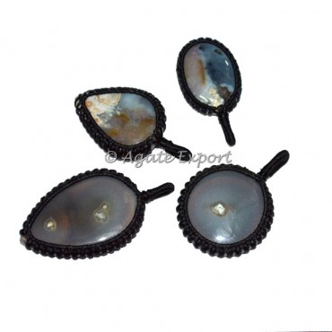 Agate Wrap Pendants