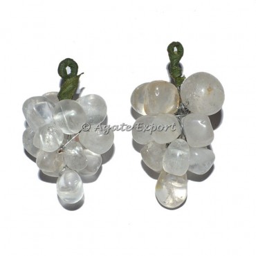 Crystal Quartz Grapes Pendants