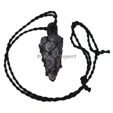 Amethyst Natural Wire Wrapped Pendant
