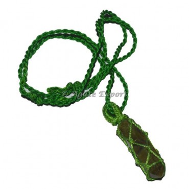 Labrodrite Wire Wrap Pendants