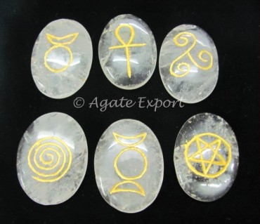 Crystal Stone Wiccan Set