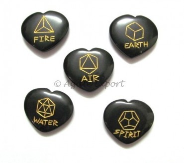 Geometry Elements Carved Set