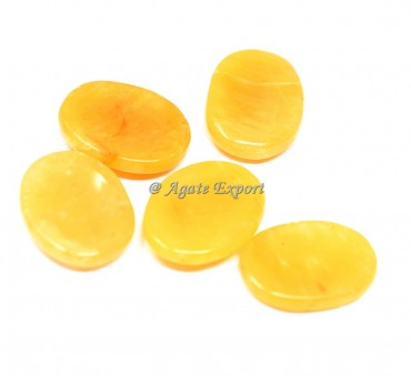 Golden Quartz Worry Stones.