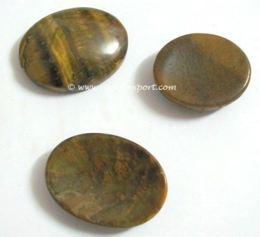 Tiger Eye Worry Stones