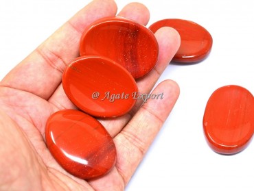 Red jasper worry stones