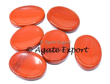 Red jasper worry stones