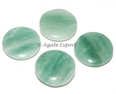 Green Aventurine Palm Stones
