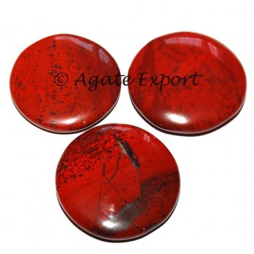 Red Jasper Palm Stones