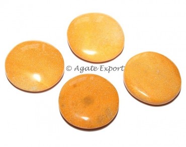 Yellow Jasper Disc