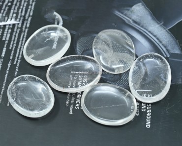 Crystal Quartz AAA Quality Worry Stone