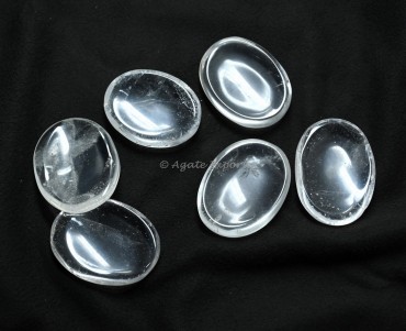 Crystal Quartz AAA Quality Worry Stone