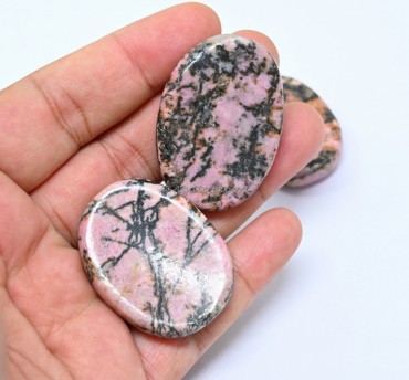 Rhodochrosite Worry Stone