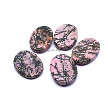 Rhodochrosite Worry Stone