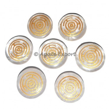 Crystal Quartz Round Ku Rei Set