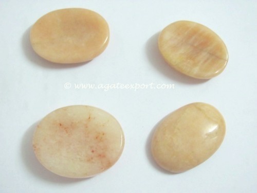 Cream colored gemstones clearance
